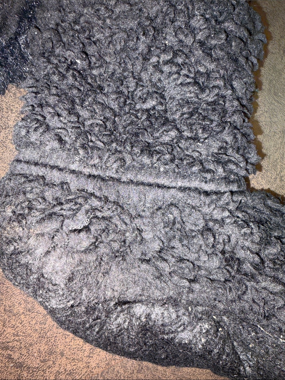Plush Fuzzy Pom-Pom Slipper Boots - Black - Picture 8 of 8
